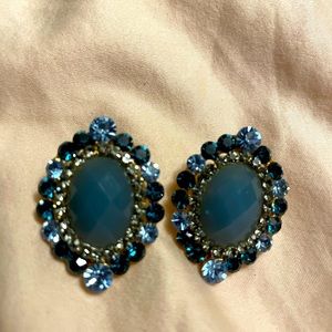 Blue earrings